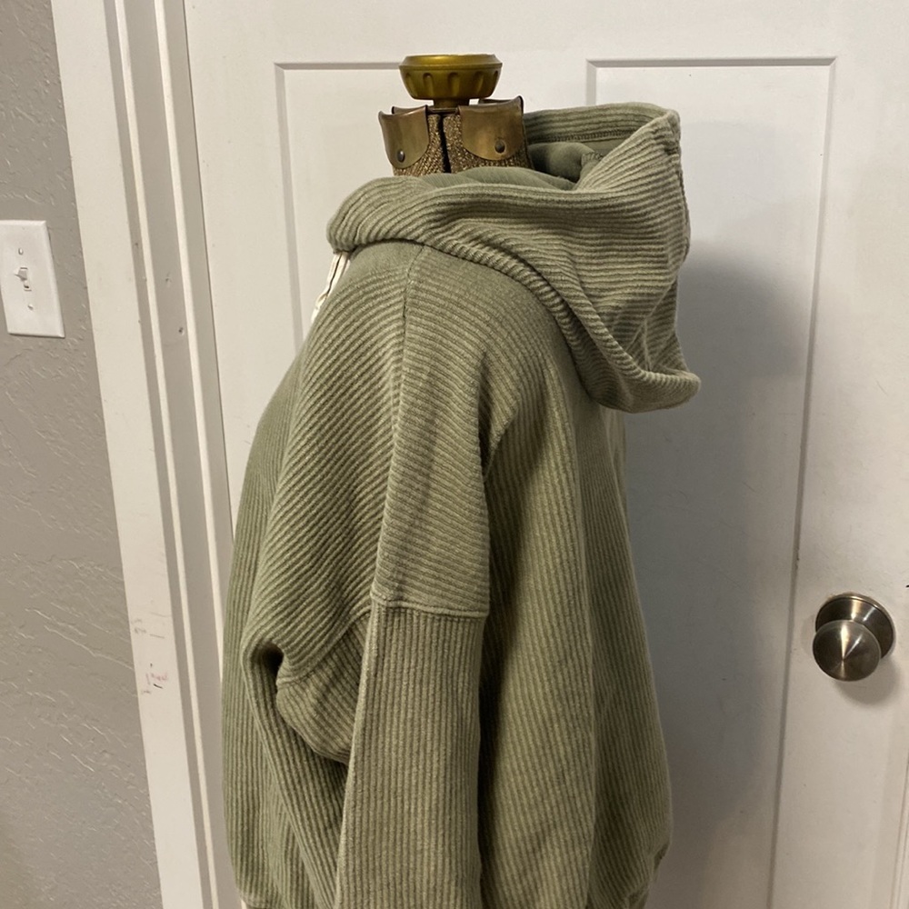 RIBBED AE HOODIE COTTON - Picture 5 of 13